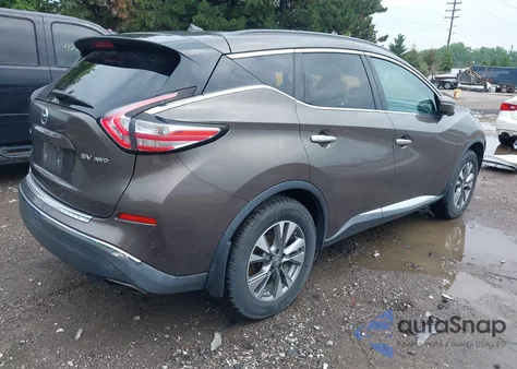 2015 Nissan Murano Sv из США, поврежденный, VIN 5N1AZ2MH1FN224293
